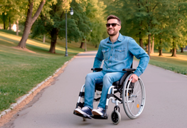 Правила безопасной езды на инвалидной коляске