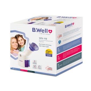 Ингалятор медицинский паровой B.Well WN-118