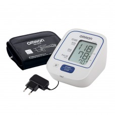 Тонометр автоматический OMRON M2 Plus (ALRU) с адаптером и универсальной манжетой (22-42 см)