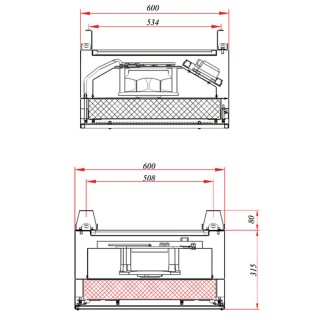 Фильтровентиляционный модуль активный 60 х 60 см LAMSYSTEMS 2R-R.060-00