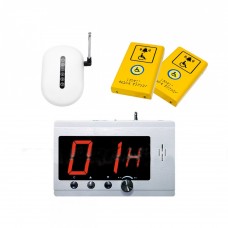 Комплект системы вызова помощи ТИФЛОВЫЗОВ ПС-1099 с двумя антивандальными кнопками желтого цвета