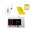 Комплект системы вызова помощи ТИФЛОВЫЗОВ ПС-1099 с антивандальной и тактильно-сенсорной кнопкой желтого цвета