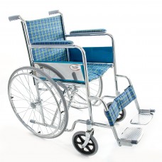 Кресло-коляска инвалидная с литыми колесами FS874-41