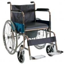Кресло-коляска инвалидная с санитарным устройством FS681