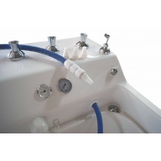 Система подводного душ-массажа для ванны "Аква-гальваника" (регулировка давления 1-5 атм, шланг ПДМ, 4 сменные насадки)