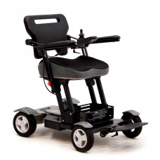 Кресло-коляска MET Compact Pro 4WS с анатомическим сиденьем и системой подруливания
