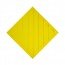 Плитка тактильная (смена направления движения, диагональ) (желтая) 300х300х4 мм