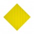 Плитка тактильная (смена направления движения, диагональ) (желтая) 300х300х4 мм