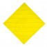 Плитка тактильная (смена направления движения, диагональ) ЭКОПВХ (желтая) 500х500х4 мм