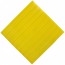 Плитка тактильная (направление движения, полоса) ПУ (желтая) самоклеящаяся 500x500x4 мм