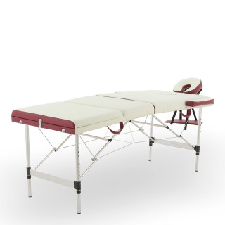 Массажный стол алюминиевый Med-Mos JFAL01A, 3-х секционный
