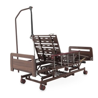 Кровать медицинская Med-Mos DB-6 (ЛДСП венге) с аккумулятором и удлинением