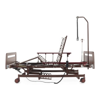 Кровать медицинская Med-Mos DB-6 (ЛДСП венге) с аккумулятором и удлинением