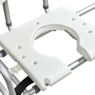 Стул для ванны широкий со сдвижным сиденьем MEGA 510