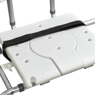 Стул для ванны широкий со сдвижным сиденьем MEGA 510