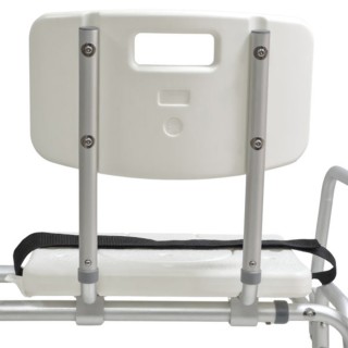 Стул для ванны широкий со сдвижным сиденьем MEGA 510