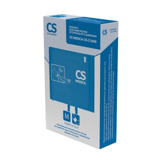 Манжета для механических тонометров CS Medica CS-105 (размер M: 22 - 38 см)
