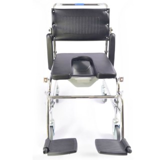 Кресло-каталка инвалидная с санитарным оснащением LY-800 (800-154-U)