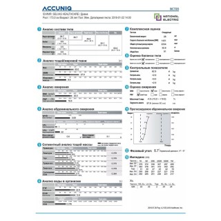 Профессиональный анализатор состава тела ACCUNIQ BC720