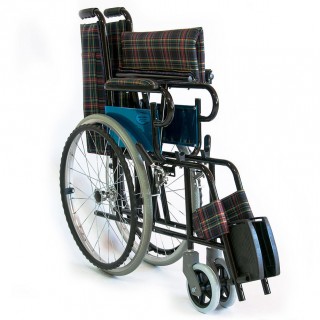 Кресло-коляска инвалидная с литыми колесами FS868-41