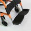 Кресло коляска инвалидная детская с пневматическими задними колесами FS980LA