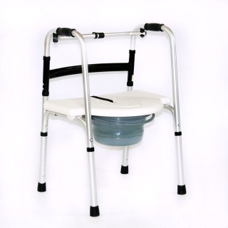 Сиденье с санитарной ёмкостью на ходунки 935BS