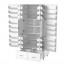 Шкаф медицинский с запирающимися ящиками для фармпрепаратов ШМФ-02 «ЕЛАТ» (исполнение 2)