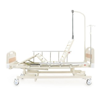 Кровать механическая Med-Mos E-31 (ММ-3014Н-00) с растоматом и полкой
