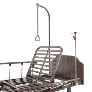 Кровать механическая Med-Mos YG-6 (ЛДСП венге) с туалетным устройством, функцией "кардио-кресло"