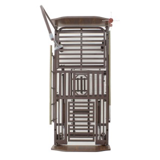 Кровать механическая Med-Mos YG-6 (ЛДСП венге) с туалетным устройством, функцией "кардио-кресло"