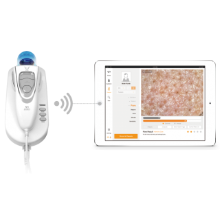 Аппарат для диагностики кожи (дерматоскопия) и волос (трихоскопия) под увеличением Aramo Smart Wizard (ASW) с принадлежностями