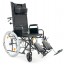 Кресло-коляска c поднимающимися подножками и удлинённой спинкой МЕТ PARTNER
