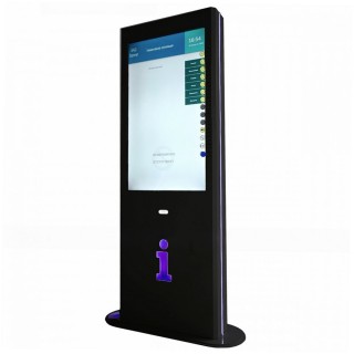 Терминал информационный Tactile-VERT-1(43)V с индукционной системой и источником бесперебойного питания (1861 x 900 x 325 мм)