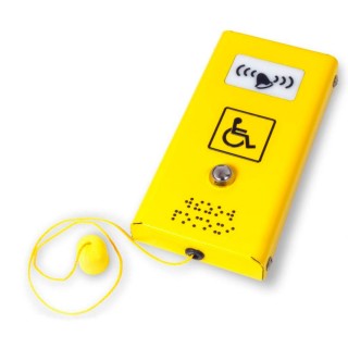 Антивандальная кнопка вызова персонала со звуковым сигналом и шнурком СТ3 (10279-1 IA)