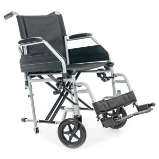Инвалидная кресло-коляска с транзитными колёсами МЕТ TRANSIT 350