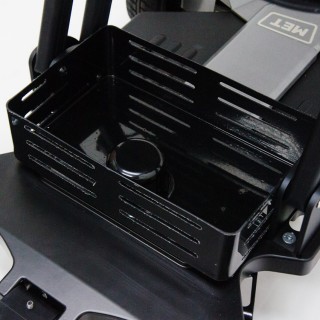 Кресло-коляска MET Compact Pro 4WS с анатомическим сиденьем и системой подруливания