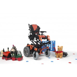Детская инвалидная коляска с электроприводом Vermeiren Springer Kids