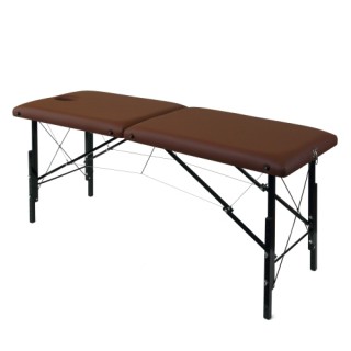 Складной деревяный массажный стол с регулировкой высоты (185 x 62 см)
