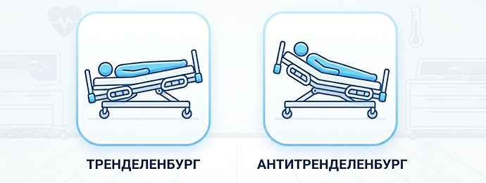 Функции Тренделенбург и Антитренделенбург