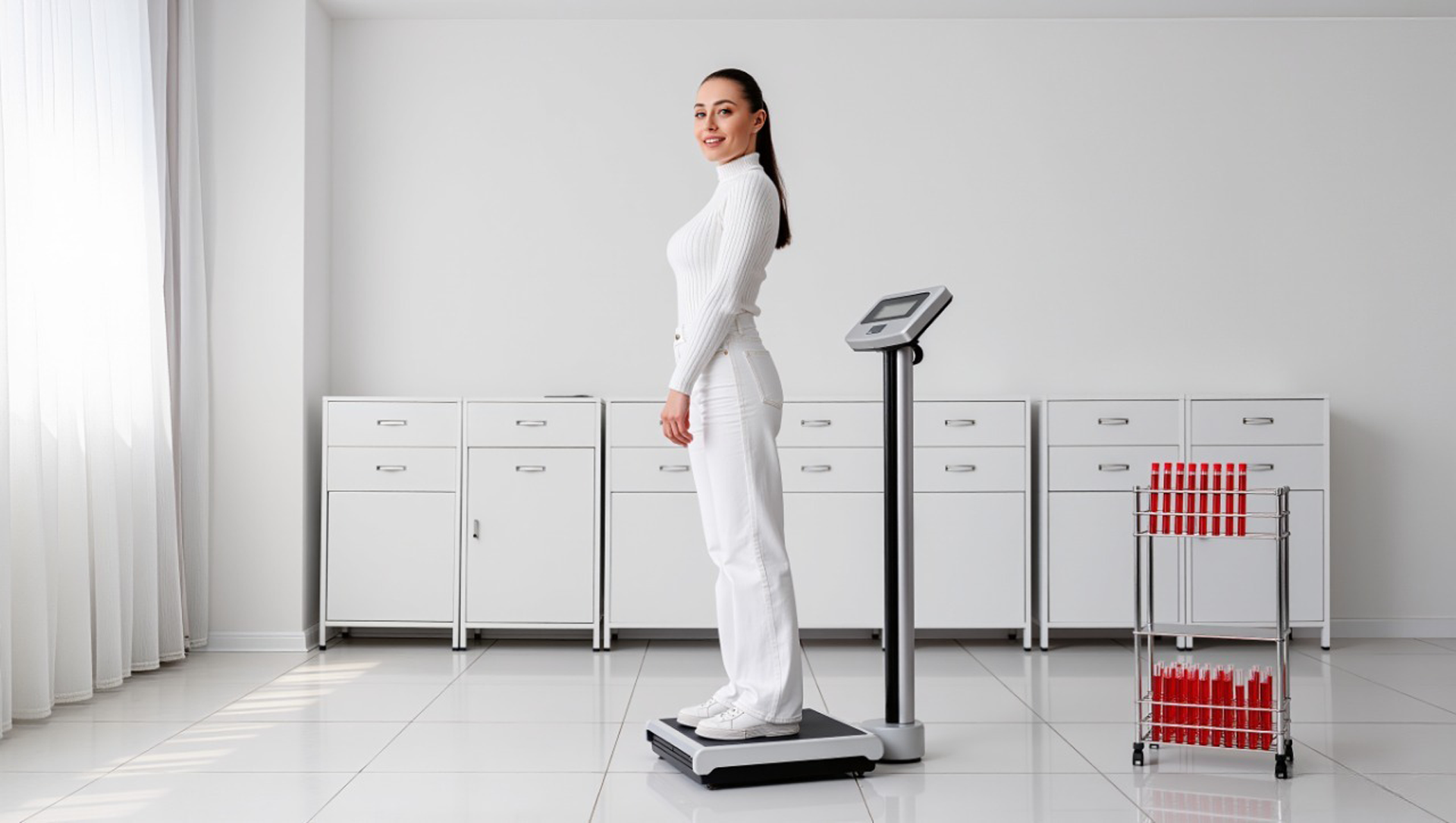 Электронные медицинские весы