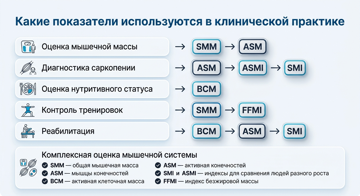 Сравнение анализаторов состава тела
