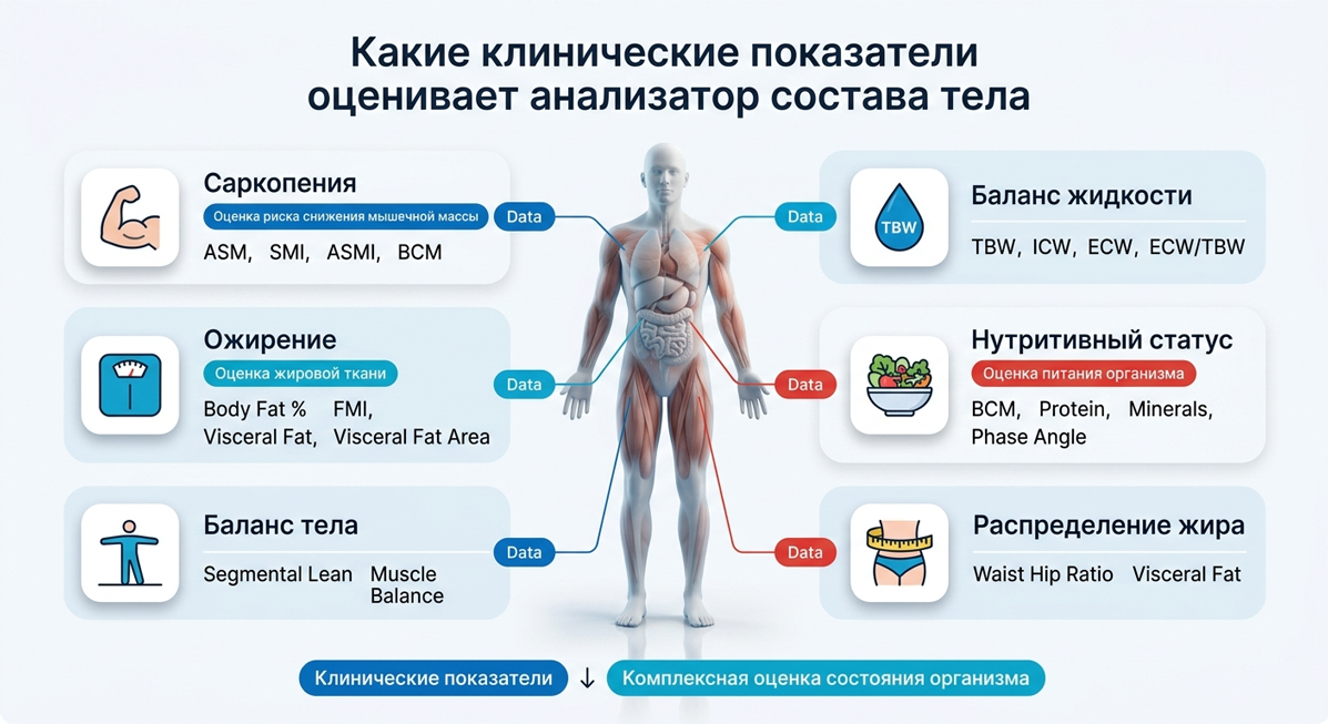 Сравнение анализаторов состава тела