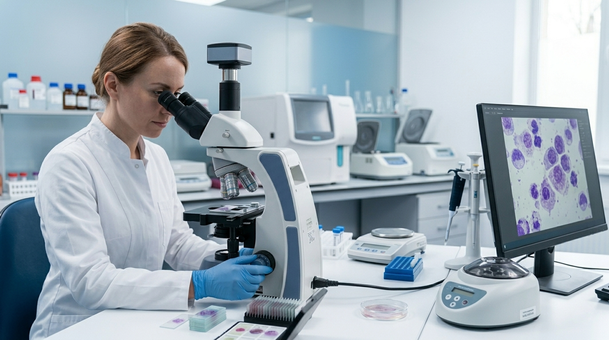 Медицинский микроскоп