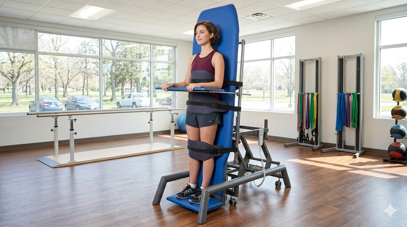 Медицинские столы вертикализаторы