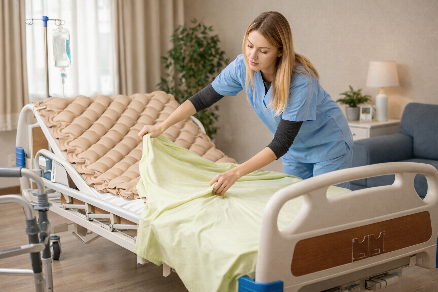 Функциональные медицинские кровати