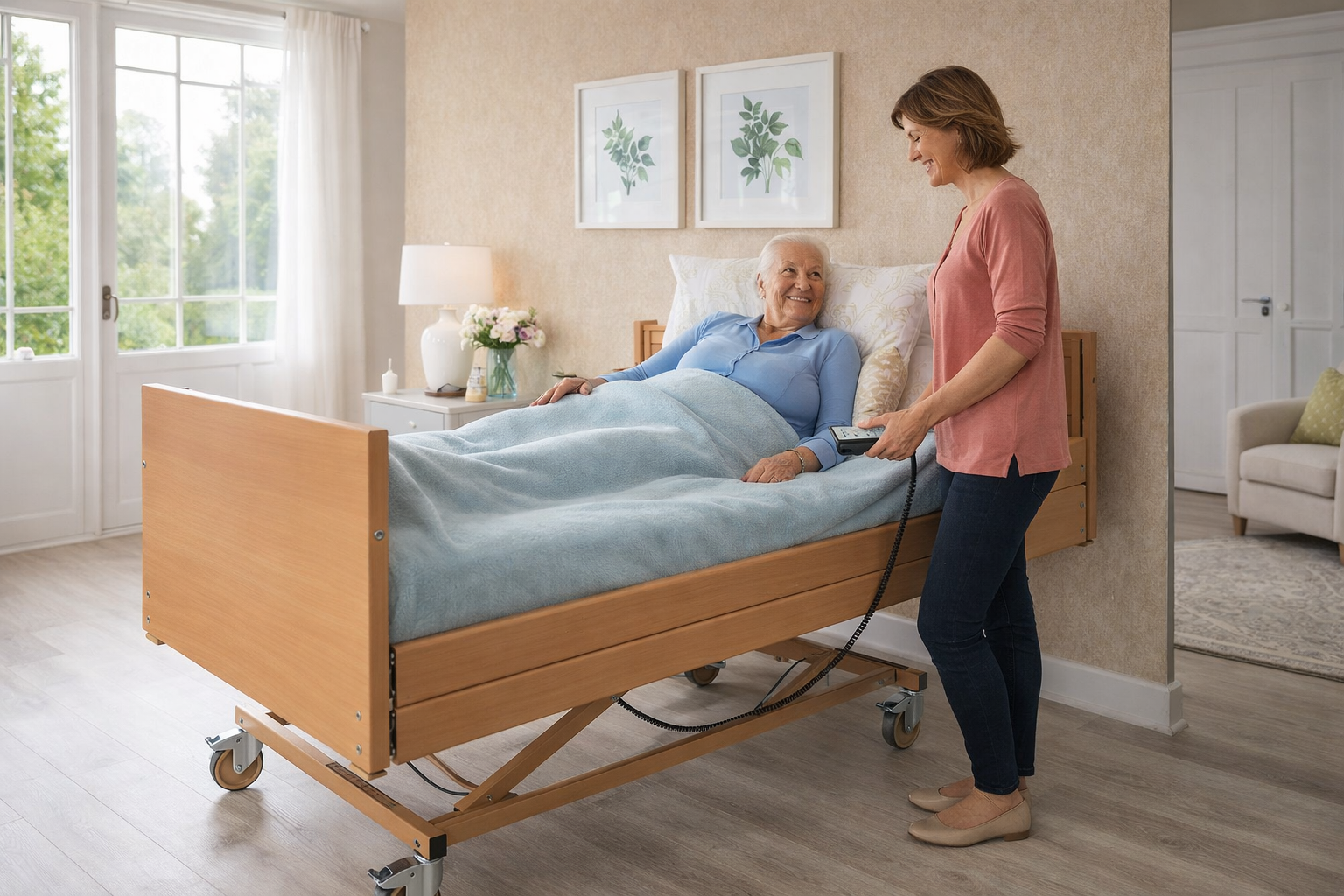 Функциональные медицинские кровати