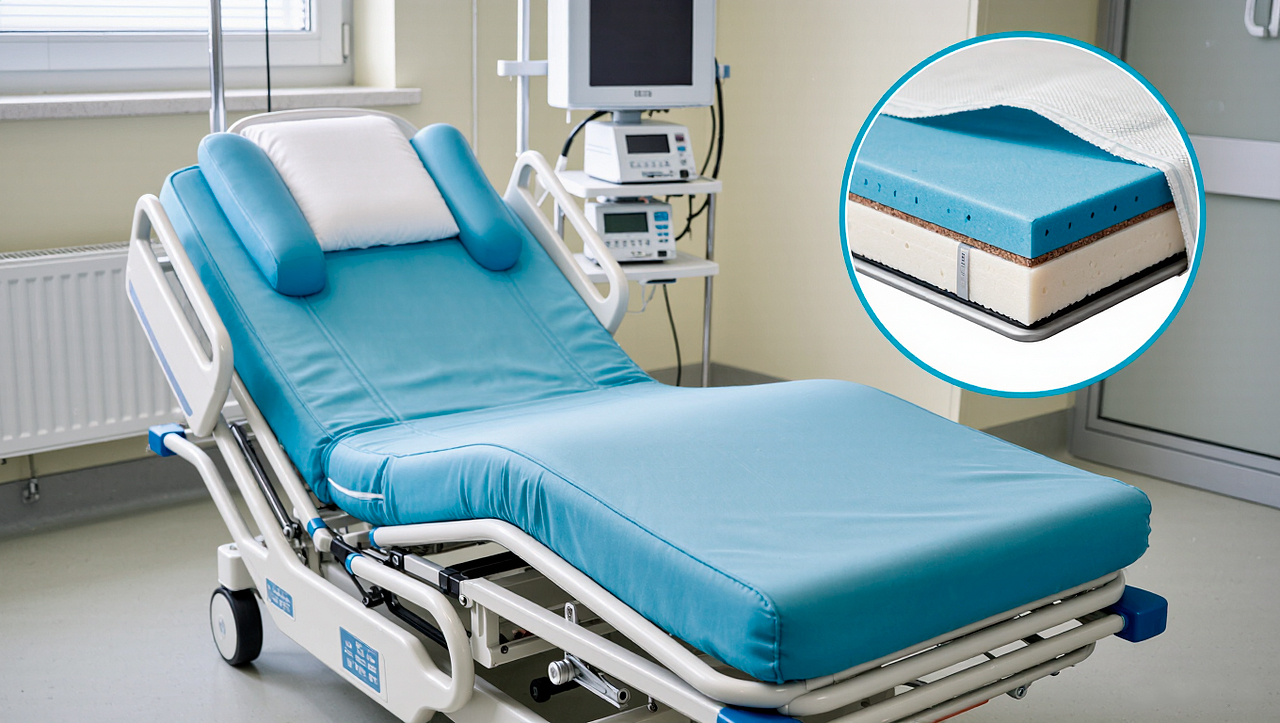 Матрасы для медицинских кроватей