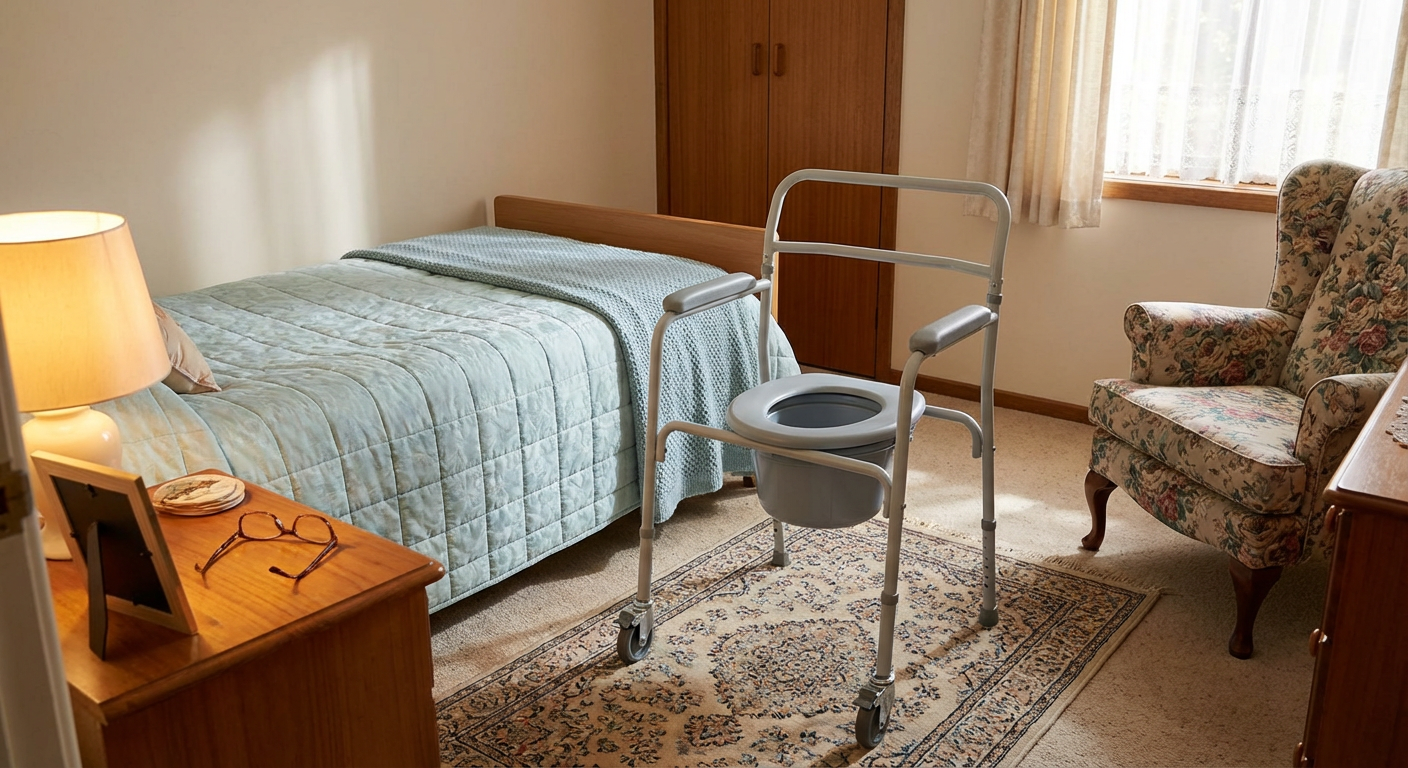 Кресло-туалеты на колесах для инвалидов