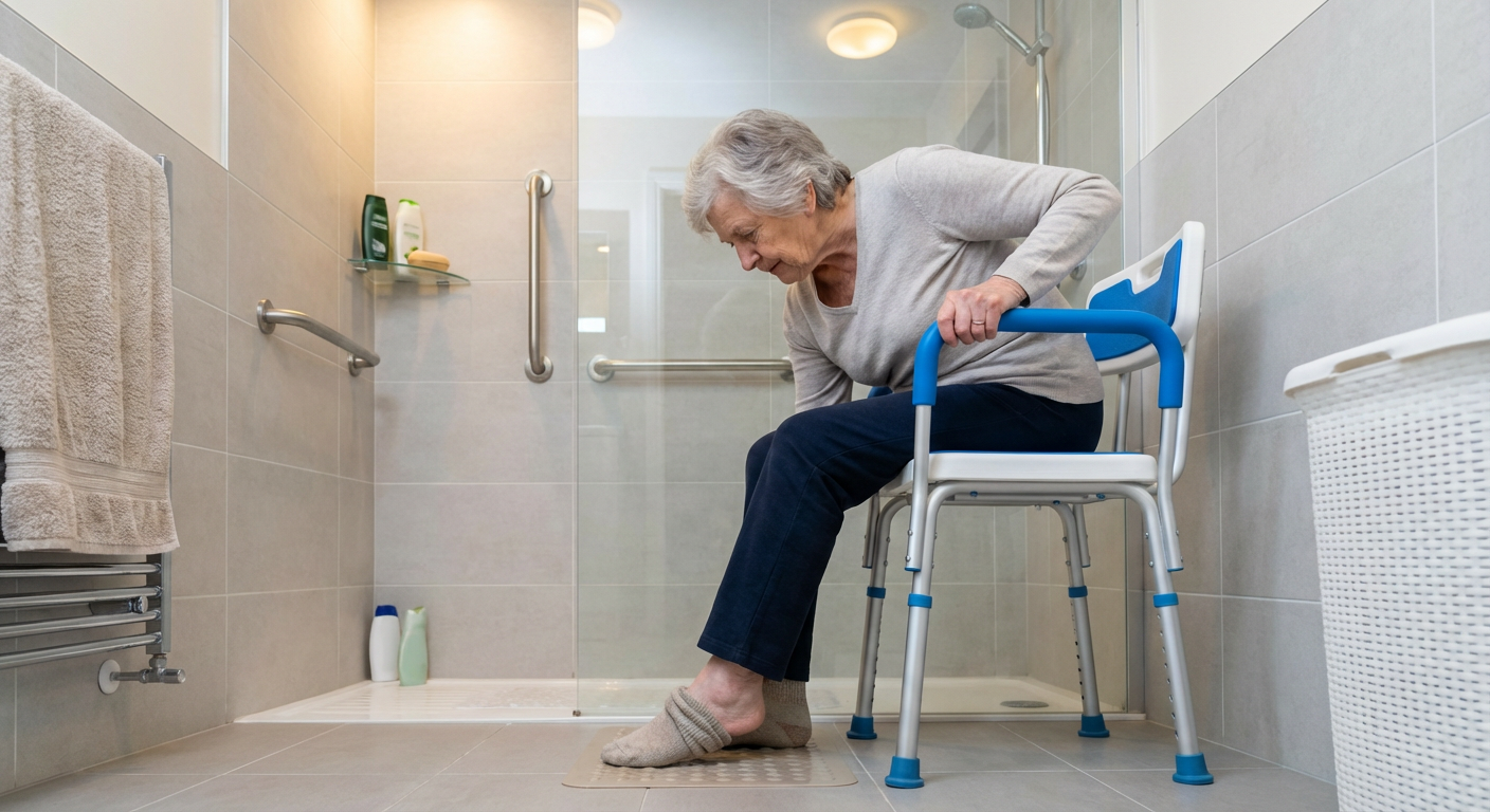 Стулья в ванную для пожилых людей