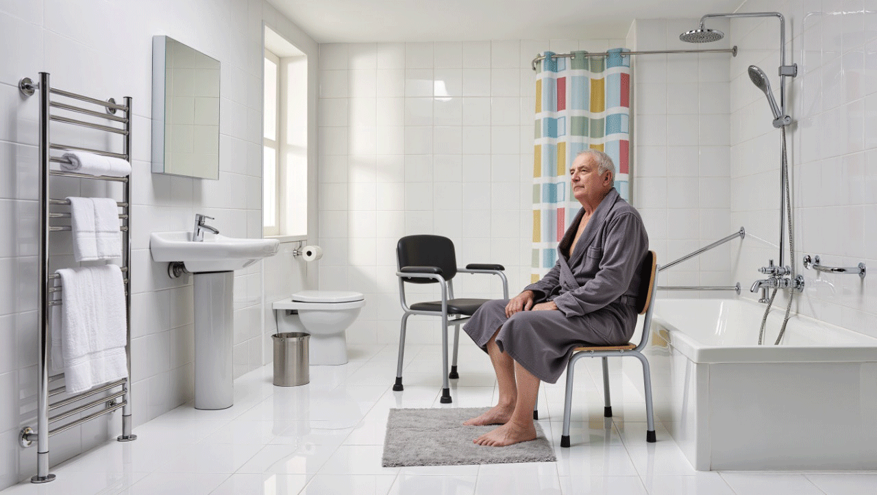 Табуреты для ванны для пожилых людей